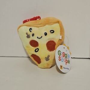 Pizza Slice Plush Clip On